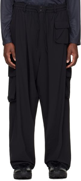 Y-3 Y-3 Black UT Straight Cargo Pants