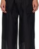 Y-3 Y-3 Black UT Straightleg Cargo Pants - 1