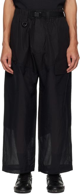 Y-3 Y-3 Black UT Straightleg Cargo Pants