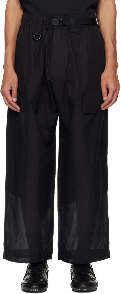 Y-3 Y-3 Black UT Straightleg Cargo Pants
