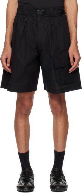 Y-3 Y-3 Black UT Wideleg Cargo Shorts