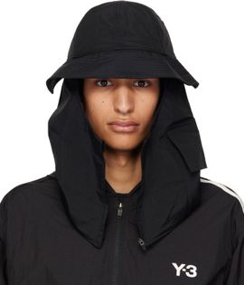 Y-3 Y-3 Black Util Bucket Hat
