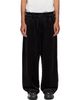 Y-3 Y-3 Black Velvet Corduory Track Pants - 1