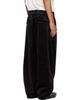 Y-3 Y-3 Black Velvet Corduory Track Pants - 3