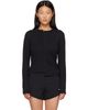 Y-3 Y-3 Black W FTD LS T-shirt - 1
