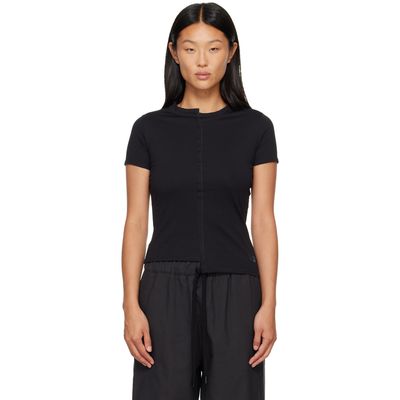 Y-3 Y-3 Black W Ftd Ss T-shirt