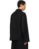 Y-3 Y-3 Black Wool Tailored Blouson Jacket - 3