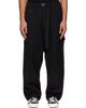 Y-3 Y-3 Black Wool Utility Cargo Pants - 1
