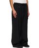 Y-3 Y-3 Black Wool Wide Cargo Pants - 2