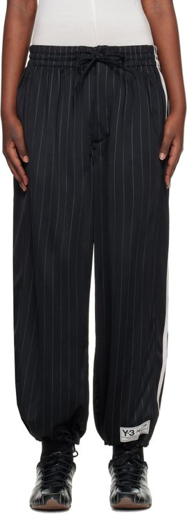 Y-3 Y-3 Black 'Y-3' Basketball Track Pants