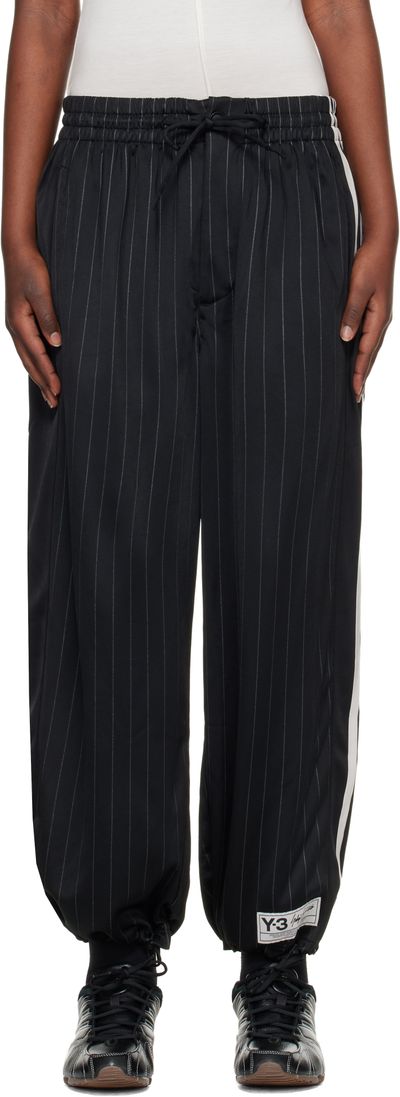 Y-3 Y-3 Black 'Y-3' Basketball Track Pants
