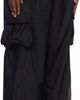 Y-3 Y-3 Black 'Y-3' Nylon Wired 3 Stripes Cargo Pants - 2