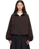 Y-3 Y-3 Burgundy Gradient 3-Stripes Nylon Track Jacket - 1