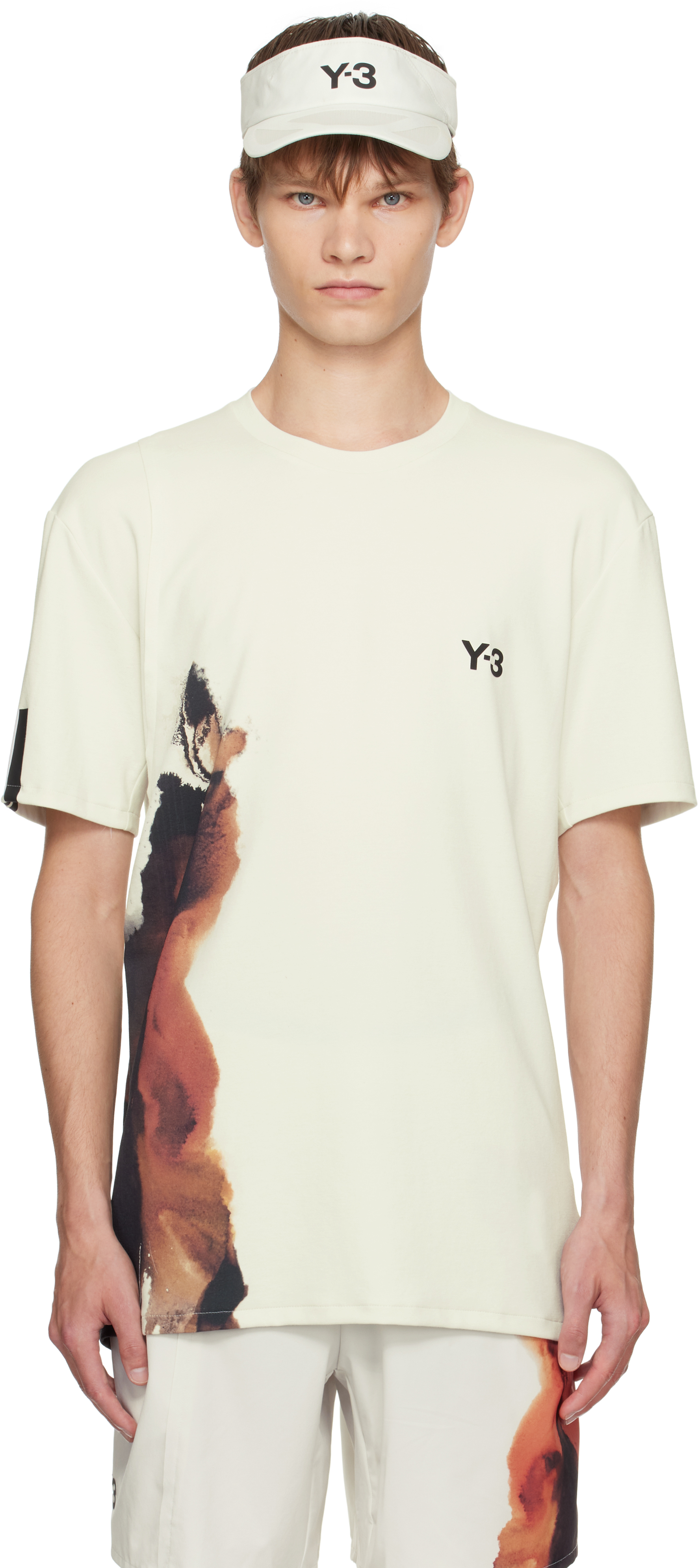 Y-3 Gray US Open Tennis Freelift Pro T-shirt