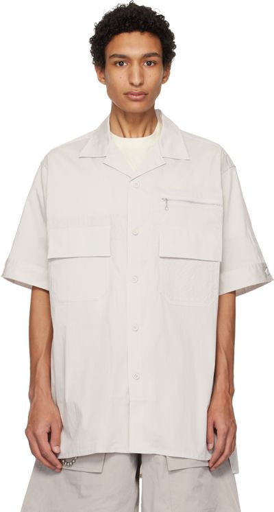 Y-3 Y-3 Gray UT Short Sleeve Shirt