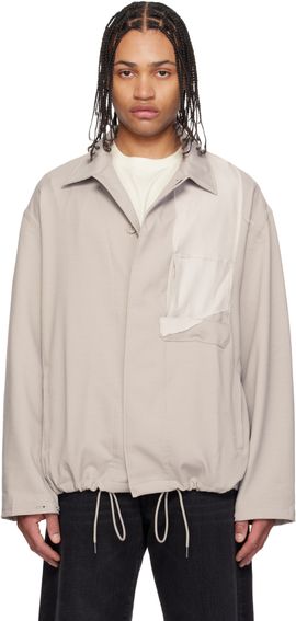 Y-3 Y-3 Gray Utility Blouson Jacket