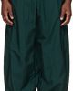Y-3 Y-3 Green Raw Edge 3 Stripes Nylon Shell Track Pants - 1
