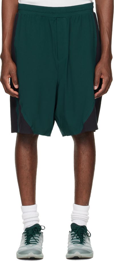 Y-3 Y-3 Green Ultralight Woven Shorts