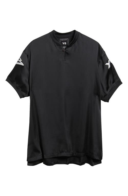 Y-3 - Liquid Logo Satin Jersey