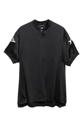 Y-3 Y-3 Liquid Logo Satin Jersey