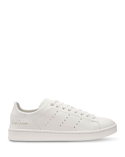 Y-3 Y-3 Men's Stan Smith Leather Lace Up Sneakers