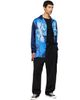 Y-3 Y-3 Navy Satin Graphic 'Dragon' Shirt - 4