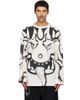 Y-3 Y-3 Off-White Chito Edition Graphic Long Sleeve T-shirt - 1