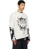 Y-3 Y-3 Off-White Chito Edition Graphic Short Sleeve T-shirt - 2