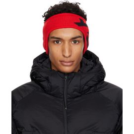 Y-3 Y-3 Red Graphic Logo Headband