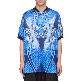 Y-3 Y-3 Satin Dragon Graphic Jersey