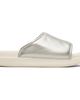 Y-3 Y-3 Silver 'Y-3' Slides - 1