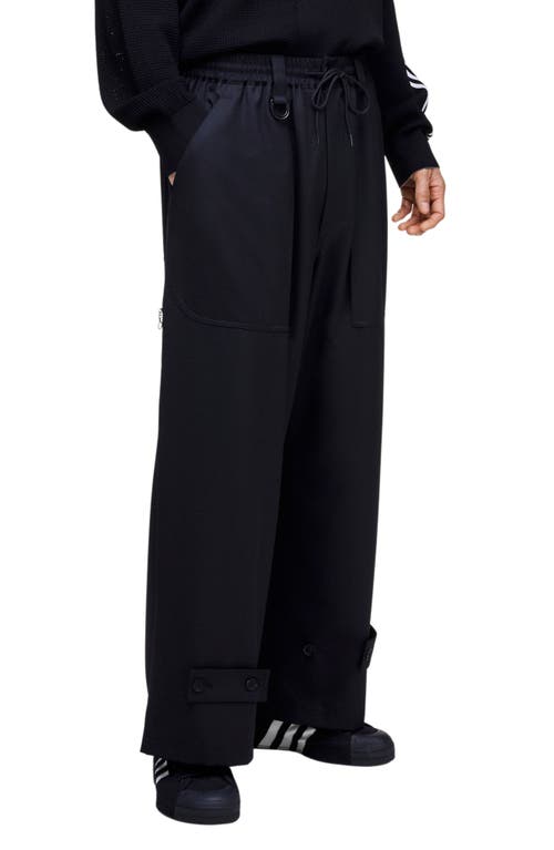 Y-3 - Sport Uniform Oversize Wide Leg Drawstring Pants