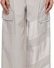 Y-3 Y-3 Taupe Wide Cargo Pants - 1