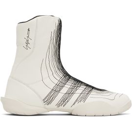Y-3 Y-3 White Regu Hi Sneakers