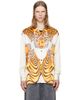 Y-3 Y-3 Yellow Satin Graphic Shirt - 1