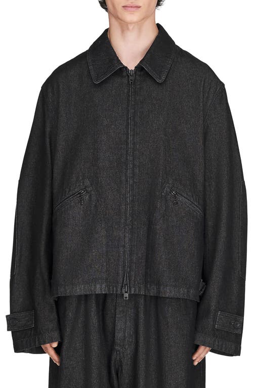 Y-3 Y-3 Zip Front Denim Jacket
