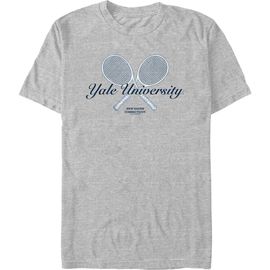 Yale University Yale University Men's New Haven University Racket Short Sleeve Graphic T-Shirt