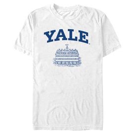 Yale University Yale University Men's School Campus Logo Short Sleeve Graphic T-Shirt