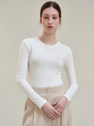 YAN13 Crew Neck Top_4 COLOR