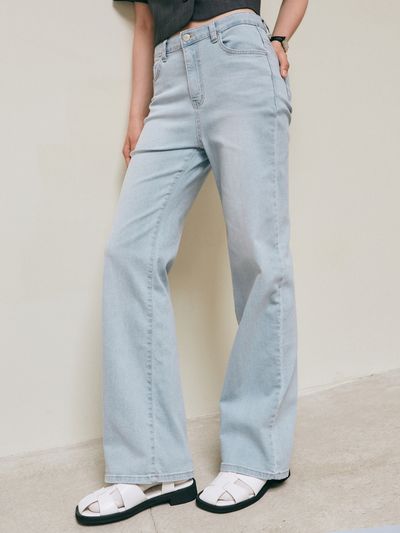 YAN13 Washing Denim Pants_Light Blue