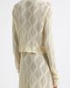 YanYan YanYan Cotton Lattice Stitch Cardigan - 3