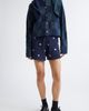 YanYan YanYan Daisy Embroidered Lambswool Sweater Shorts - 2