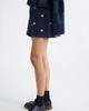 YanYan YanYan Daisy Embroidered Lambswool Sweater Shorts - 4