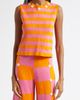 YanYan YanYan Daisy Stripe Sleeveless Linen Blend Sweater - 1