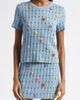 YanYan YanYan Dotty Embellished Cotton Rib Sweater - 1