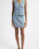 YanYan YanYan Dotty Embellished Cotton Rib Sweater Vest - 2