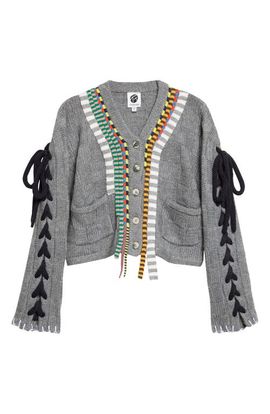 YanYan YanYan Frosty V-Neck Jacket