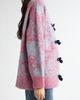 YanYan YanYan Fuzzy Laza Alpaca & Wool Blend Cardigan - 3