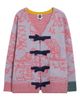 YanYan YanYan Fuzzy Laza Alpaca & Wool Blend Cardigan - 5