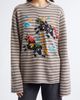 YanYan YanYan Lunar New Year Horse Embroidered Roll Neck Lambswool Sweater - 1